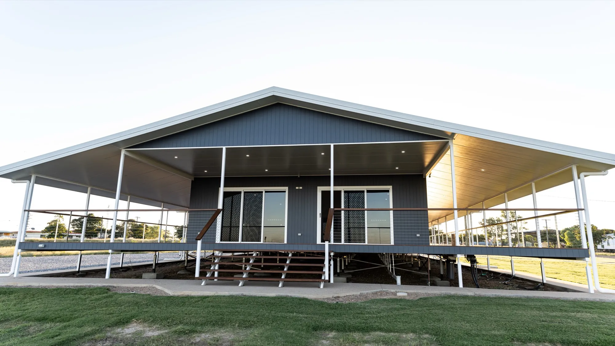 A completed JKC home on a North Queensland block