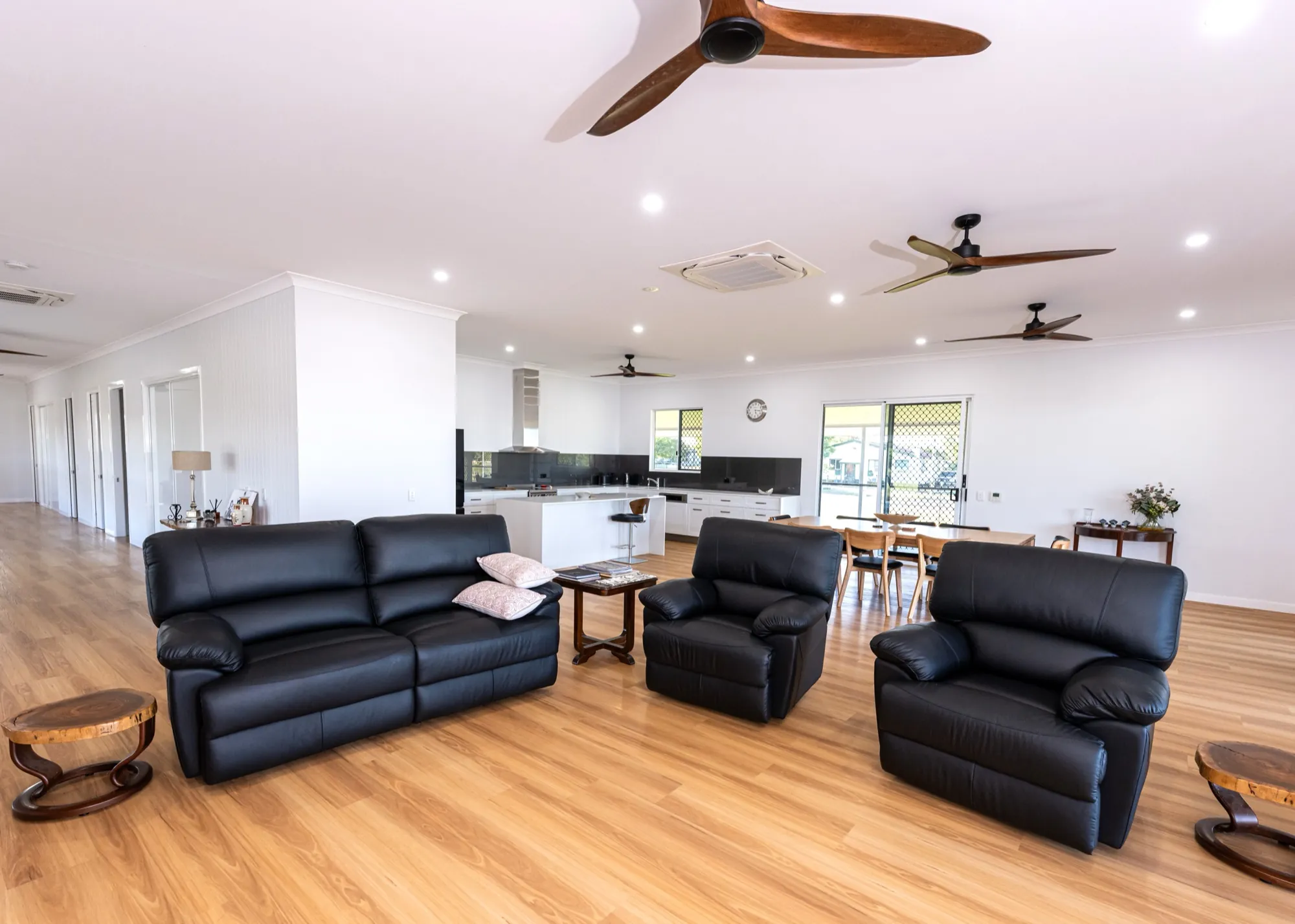 Custom home interior
